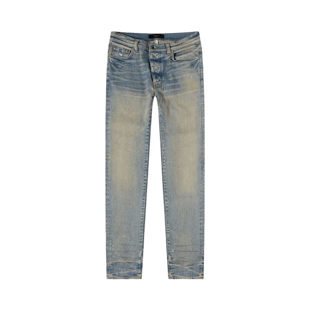 Amiri Stack Jean Clay Indigo