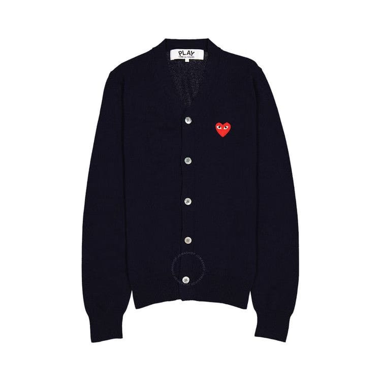 Comme des Garçons PLAY Cardigan Black