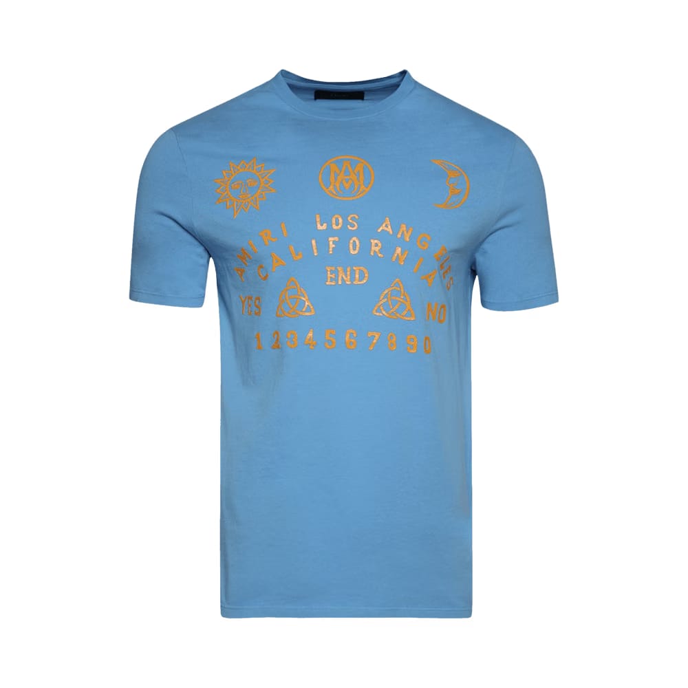 Amiri Ouija Board T-Shirt Carolina Blue