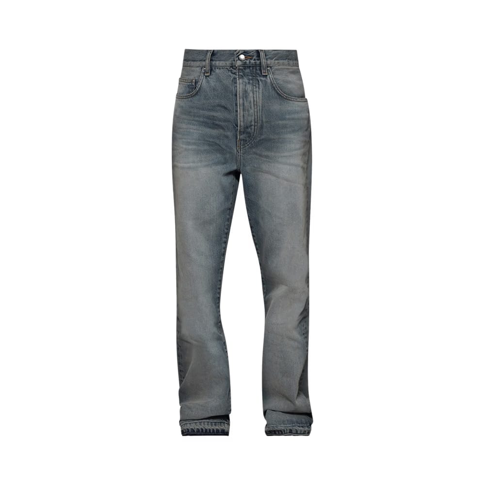Amiri Released Hem Straight Jean Antique Indigo