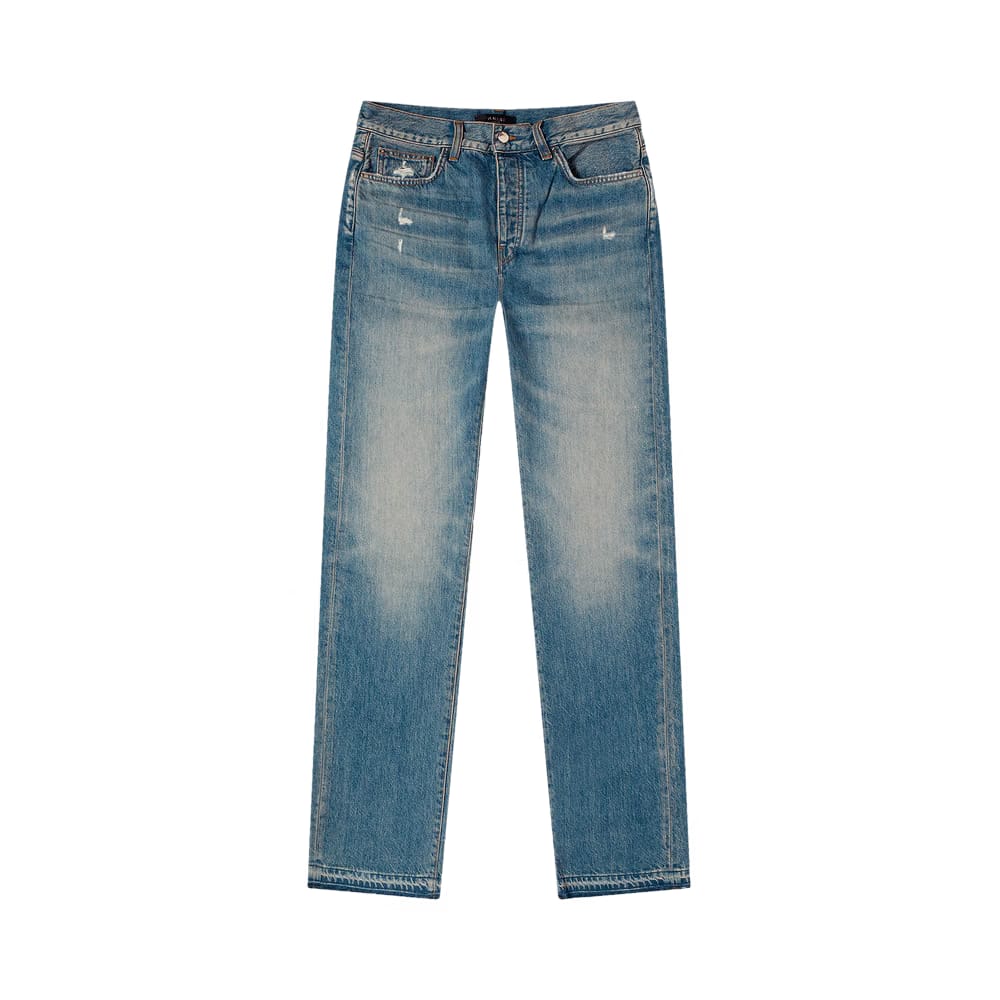 Amiri Released Hem Straight Jean Crafted Indigo