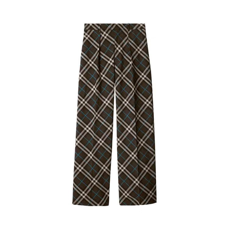 Burberry Check Jogging Pants Snug