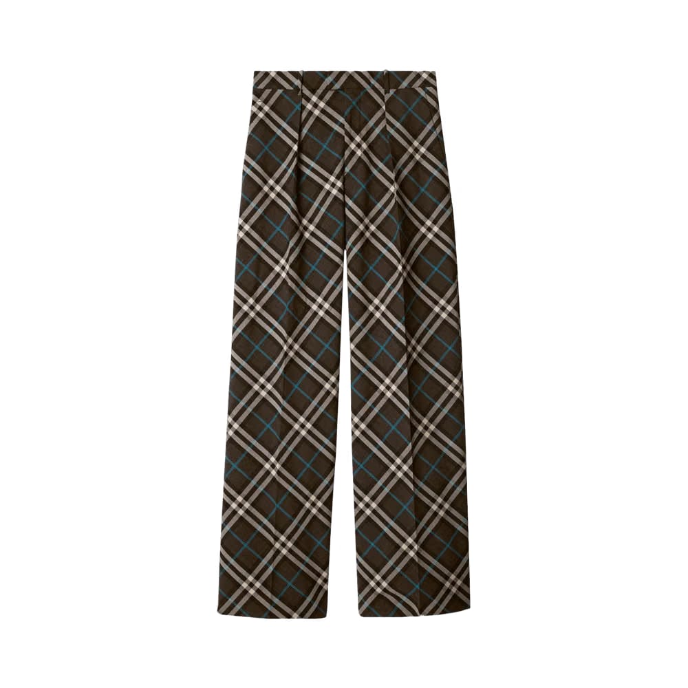 Burberry Check Jogging Pants Snug