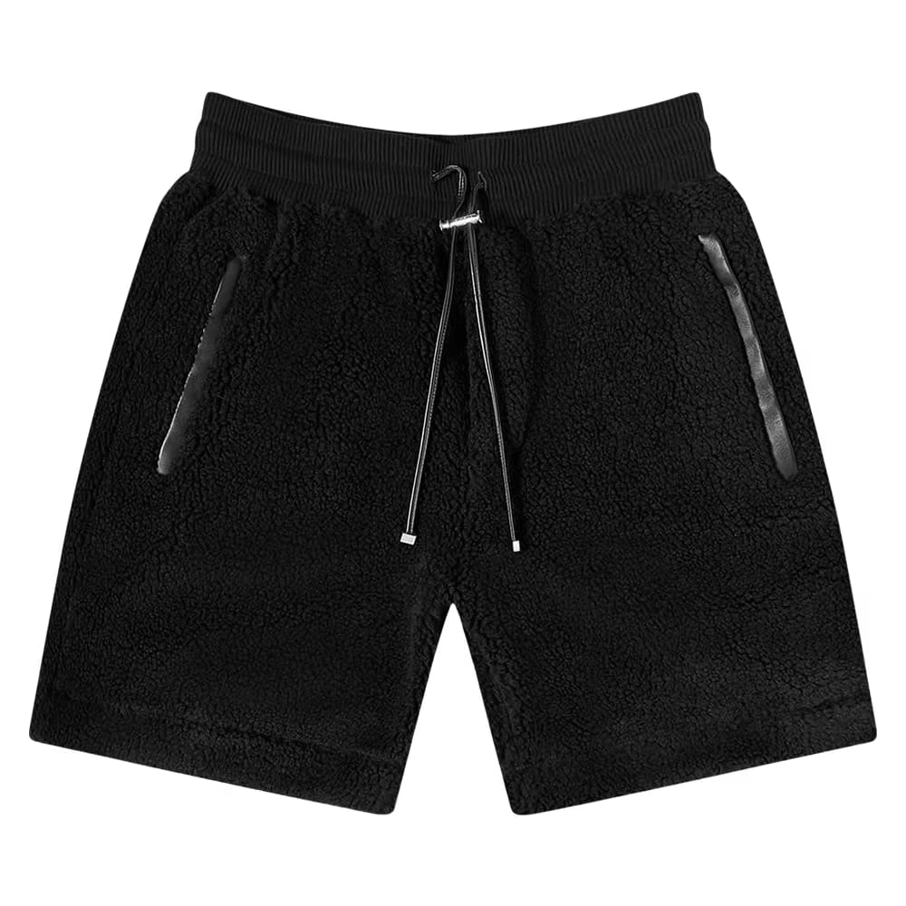 Amiri Polar Fleece Shorts Black