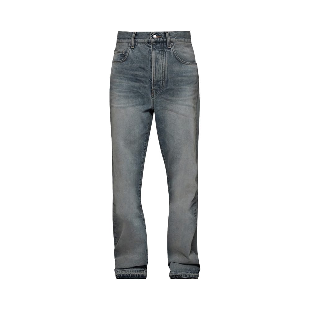 Amiri Released Hem Straight Jean Dark Indigo