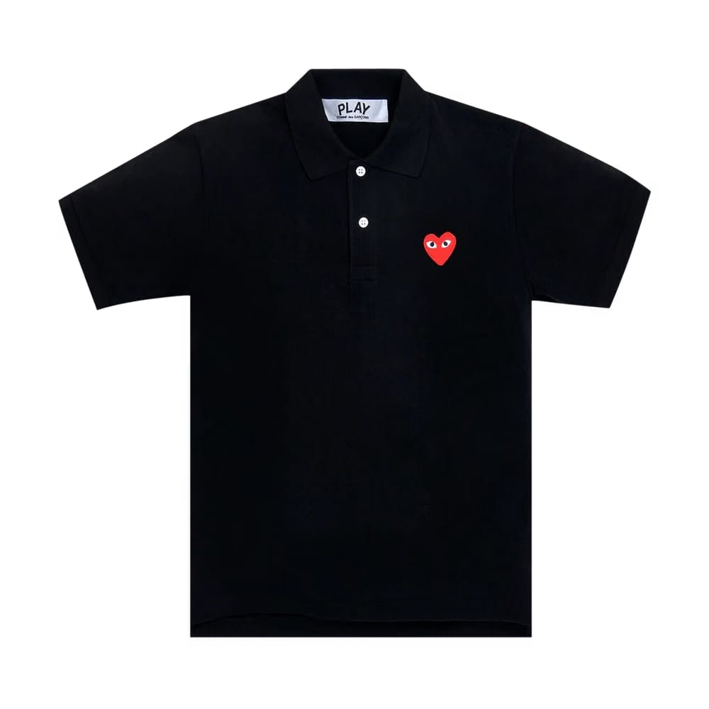 Comme des Garçons PLAY Polo Shirt Black