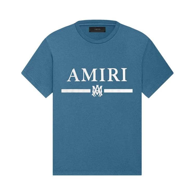 Amiri MA Bar Logo T-Shirt Teal