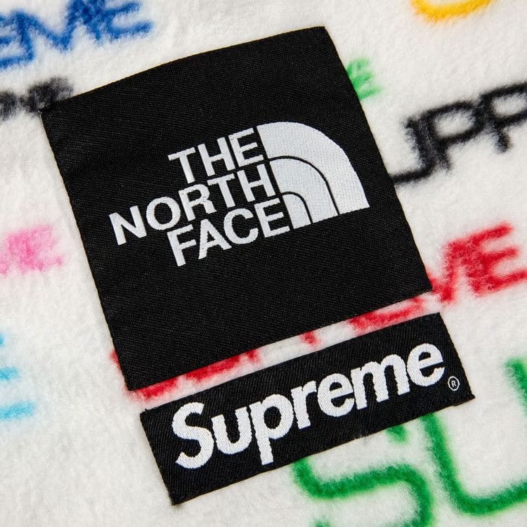 Supreme x The North Face Steep Tech Fleece Jacket White