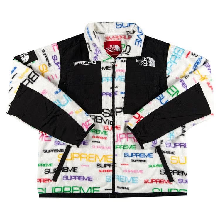 Supreme x The North Face Steep Tech Fleece Jacket White