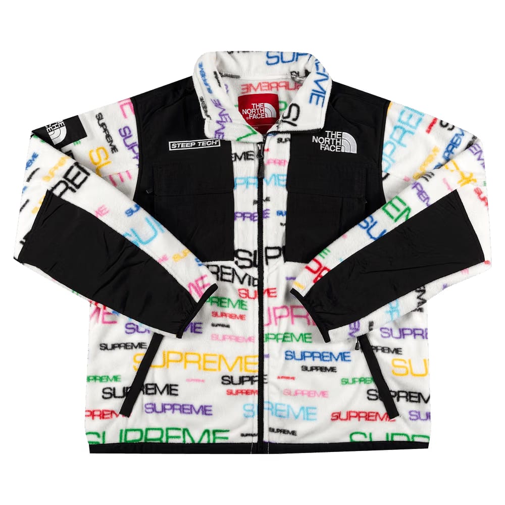 Supreme x The North Face Steep Tech Fleece Jacket White