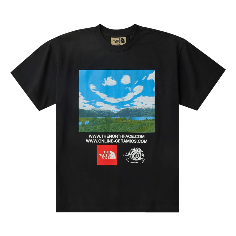 The North Face x Online Ceramics Shorts-Sleeve T-Shirt Black