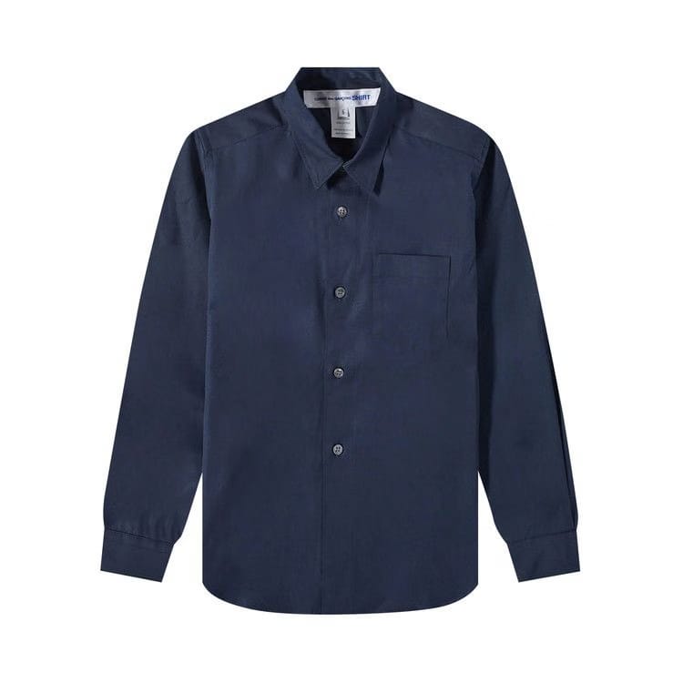 Comme des Garçons SHIRT Kids Forever Poplin Shirt Navy