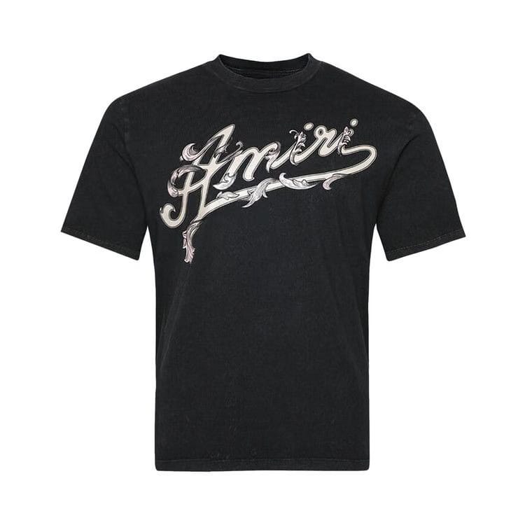 Amiri Filigree T-Shirt Black