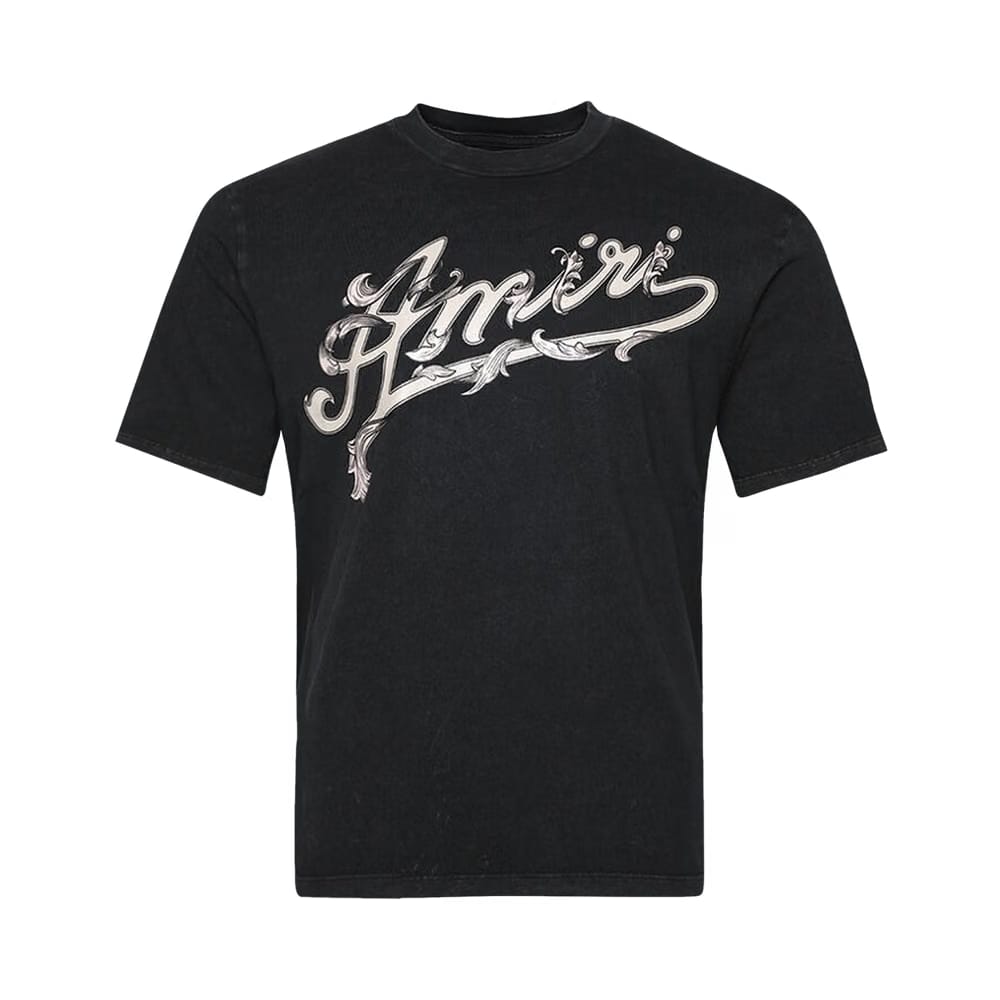 Amiri Filigree T-Shirt Black