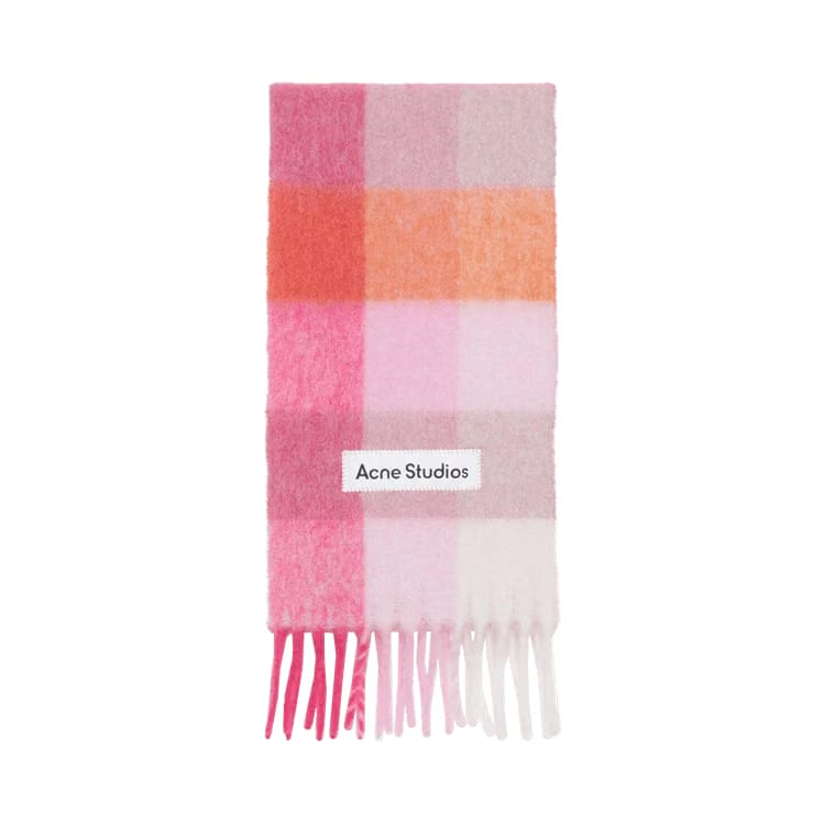 Acne Studios Scarf Pink/Fuchisa/White