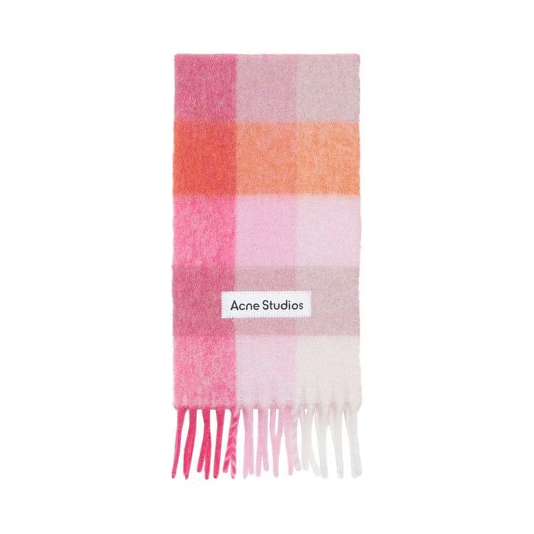 Acne Studios Scarf Pink/Fuchisa/White