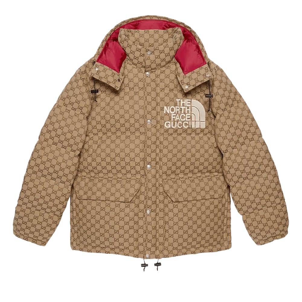 Gucci x The North Face Padded Jacket Beige/Ebony