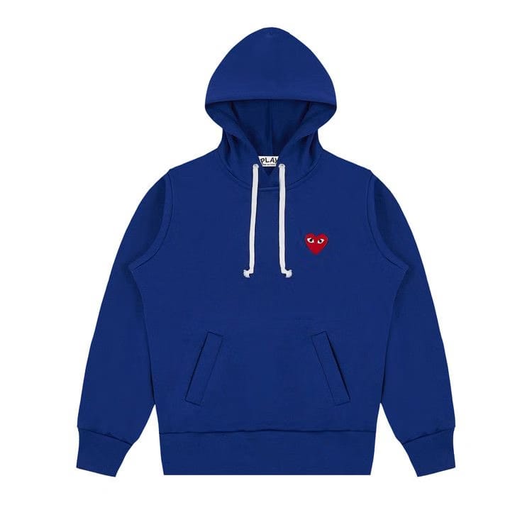 Comme des Garçons PLAY Hoodie Blue