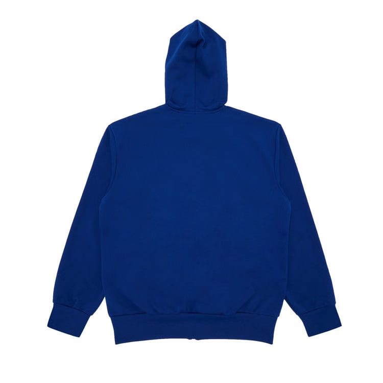 Comme des Garçons Play Zip Up Hoodie With Red Heart Navy