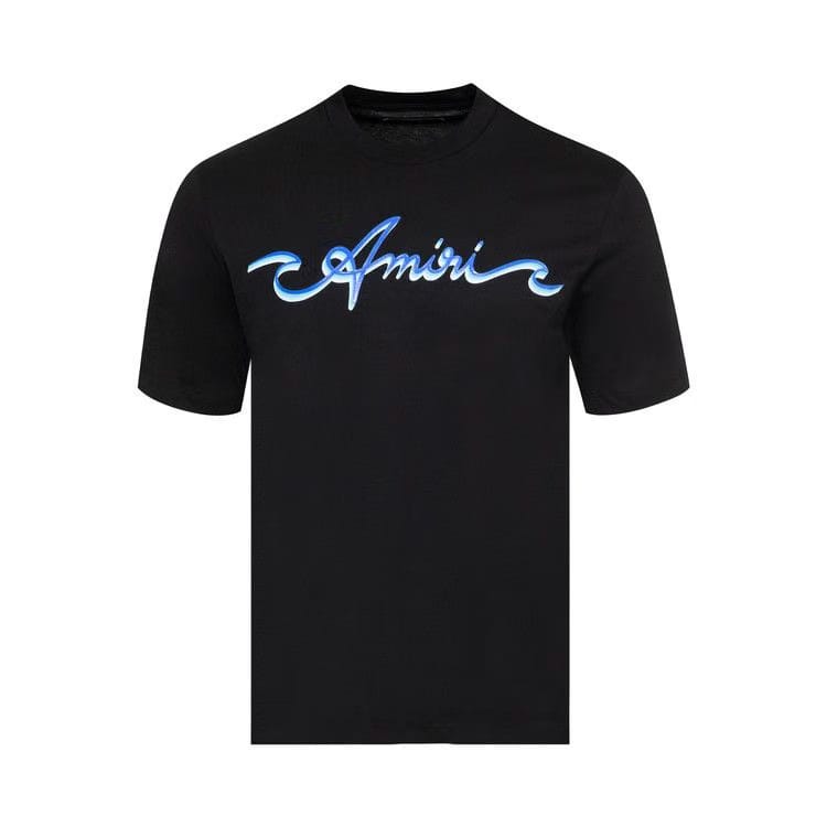 Amiri Wave T-Shirt Black