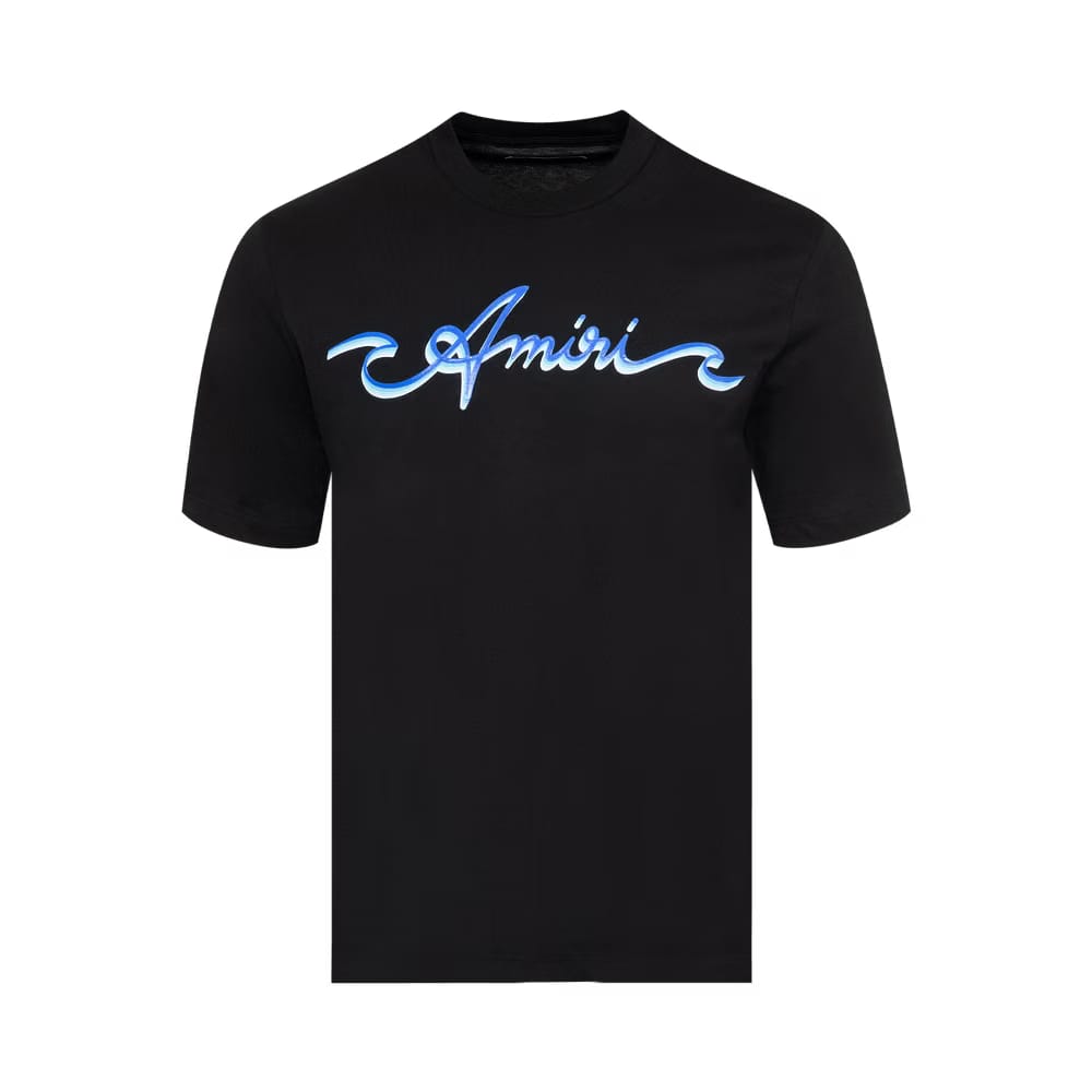 Amiri Wave T-Shirt Black