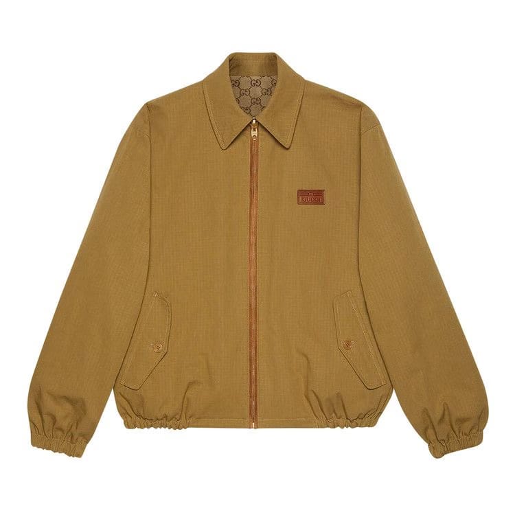 Gucci Reversible GG Jacket Light Brown
