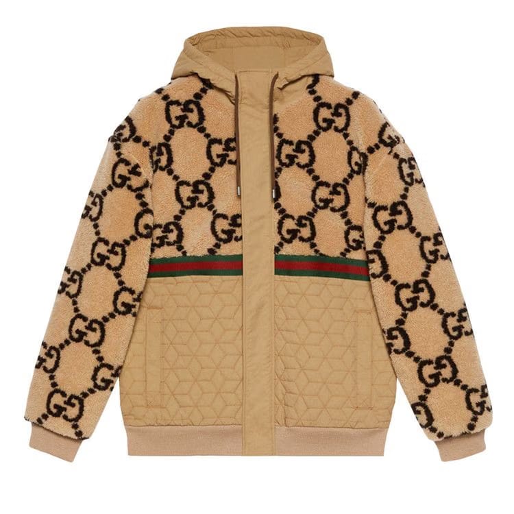 Gucci GG Jacquard Jacket Beige/Ebony