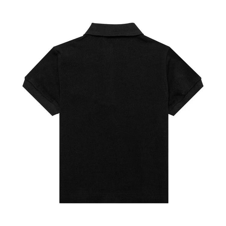 Comme des Garçons PLAY Emblem Polo Shirt Black