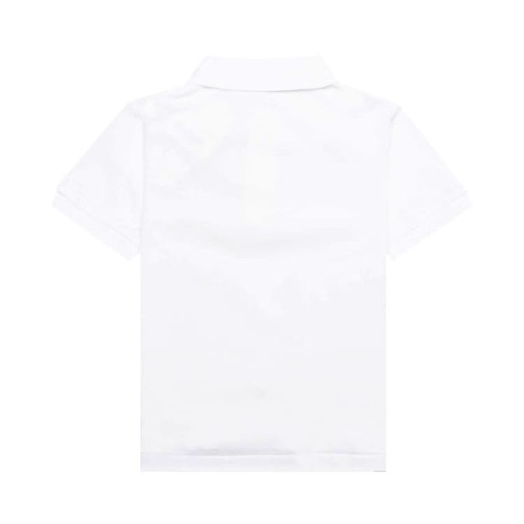 Comme des Garçons PLAY Emblem Polo Shirt White