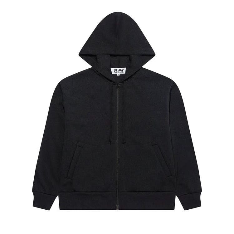 Comme des Garçons PLAY x Invader Pixel Heart Zip Hoodie Black