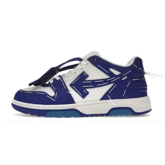 OFF-WHITE Out Of Office Sartorial Stitching White Blue