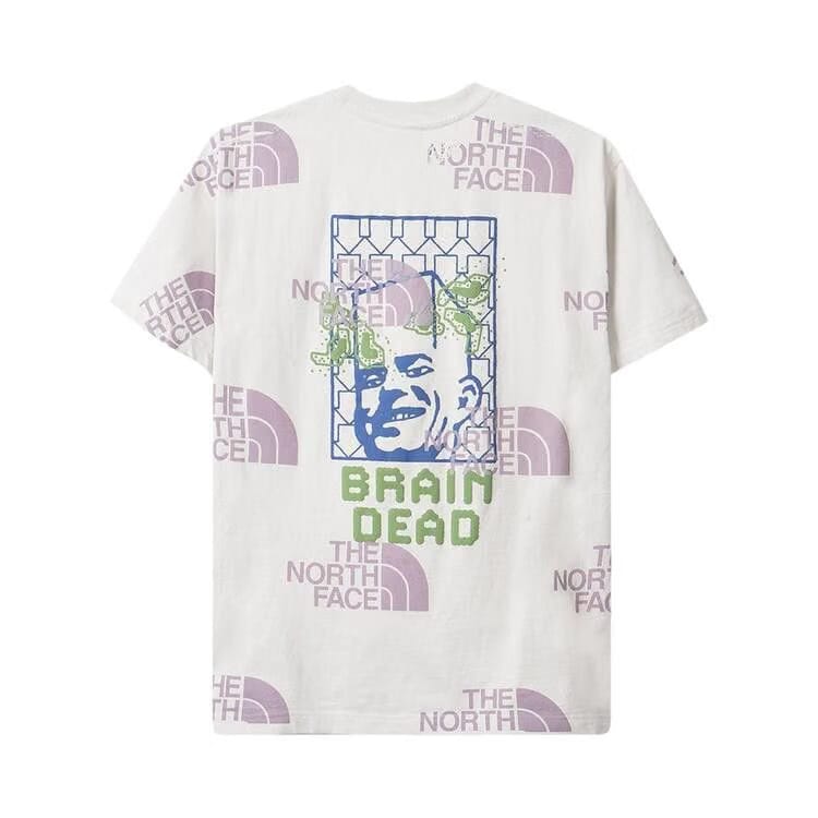 Brain Dead x The North Face Pocket T-Shirt Moonlight Ivory