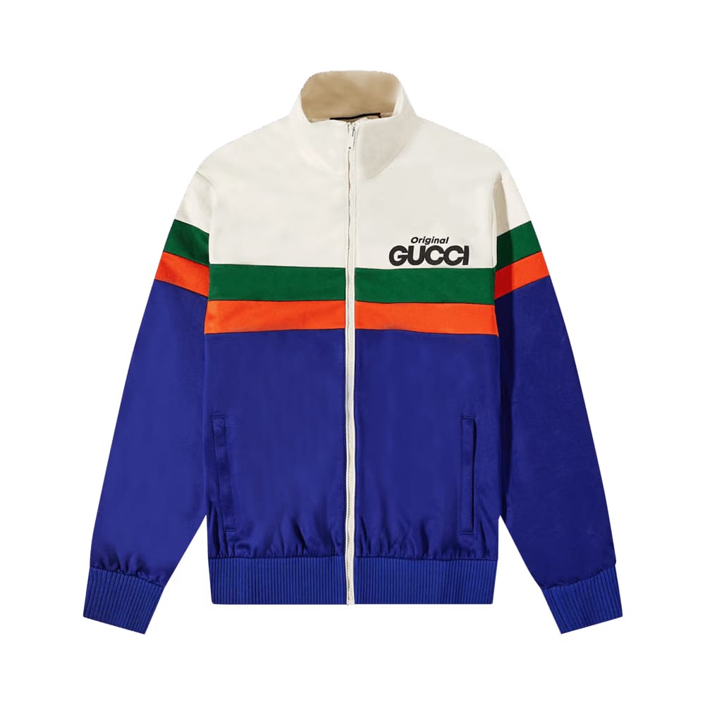 Gucci Original Gucci Print Jersey Jacket Multicolor