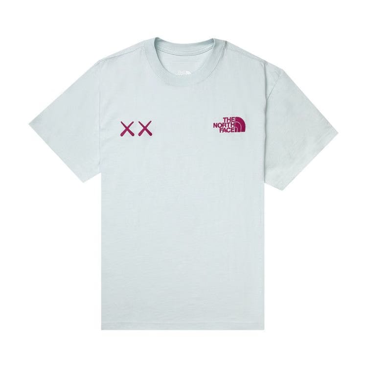 The North Face x KAWS Shorts-Sleeve T-Shirt Ice Blue