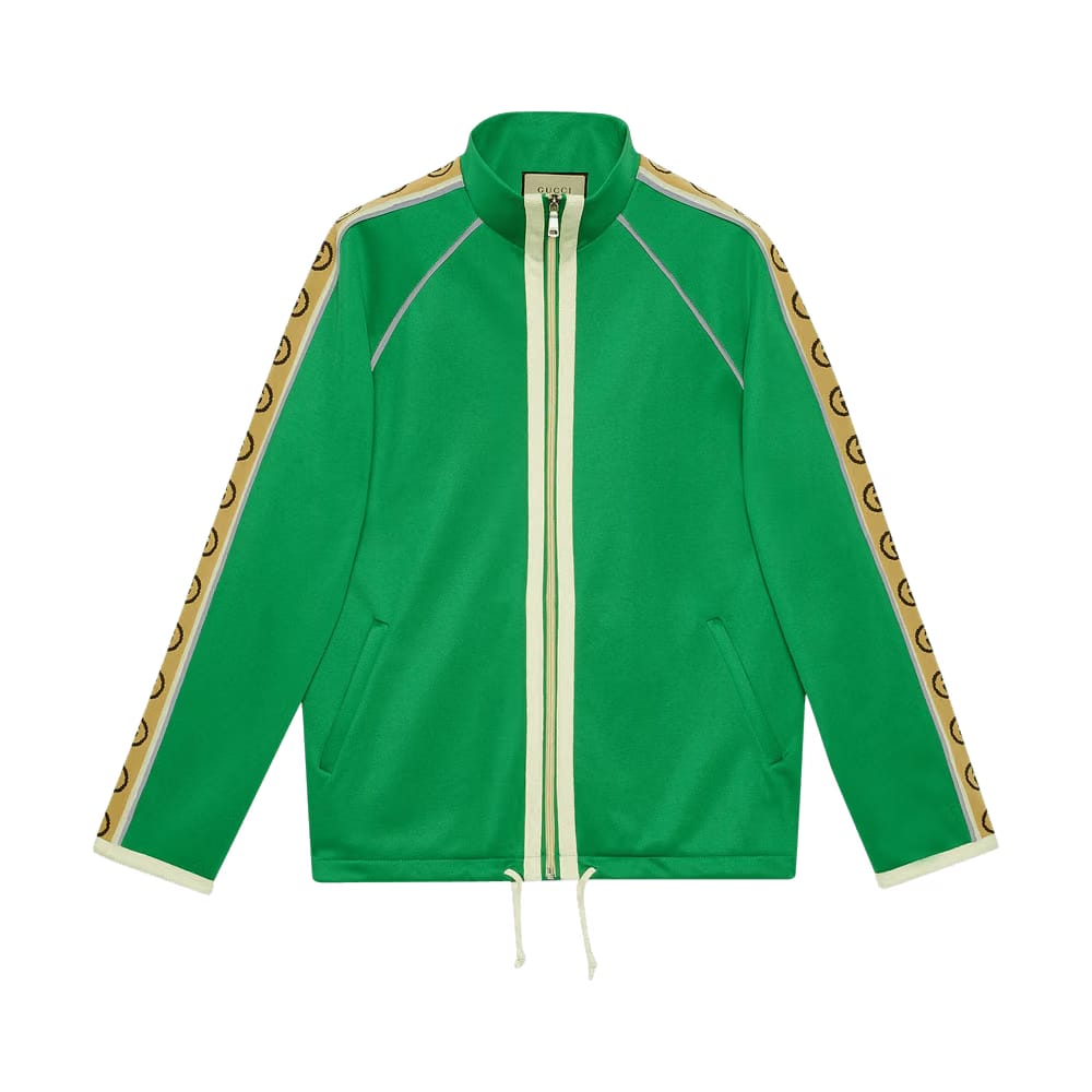 Gucci Zip Over Jacket Green