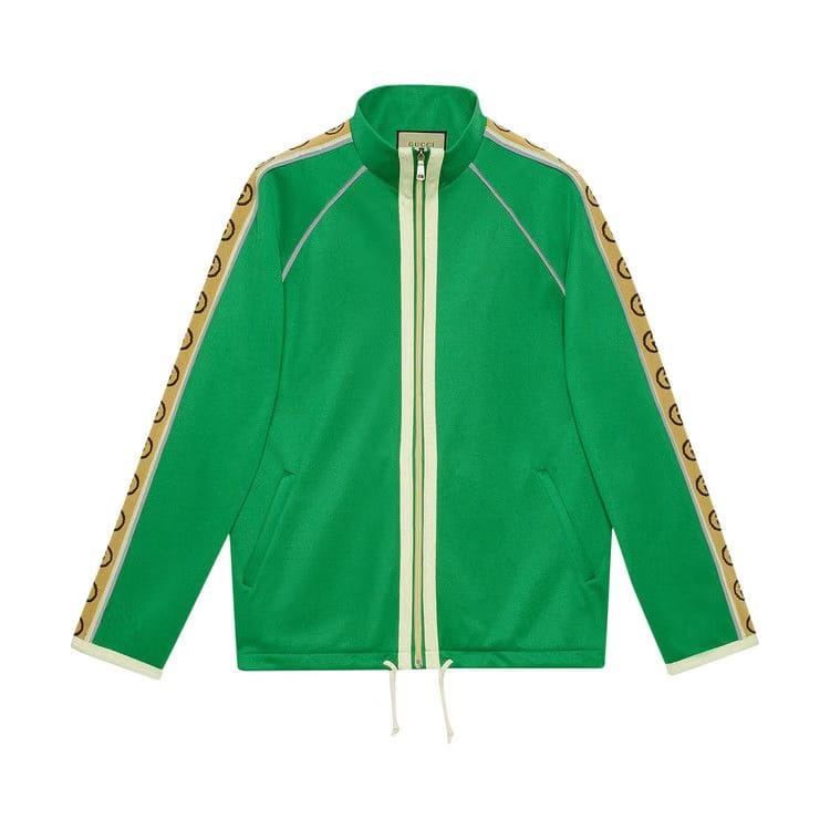 Gucci Zip Over Jacket Green