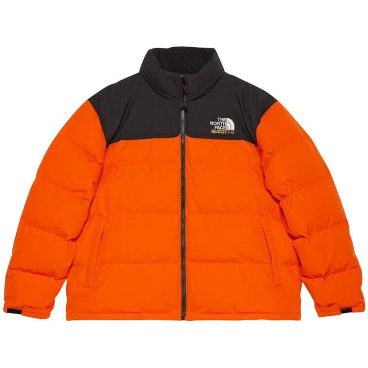 Gucci x The North Face Down Jacket Orange/Black