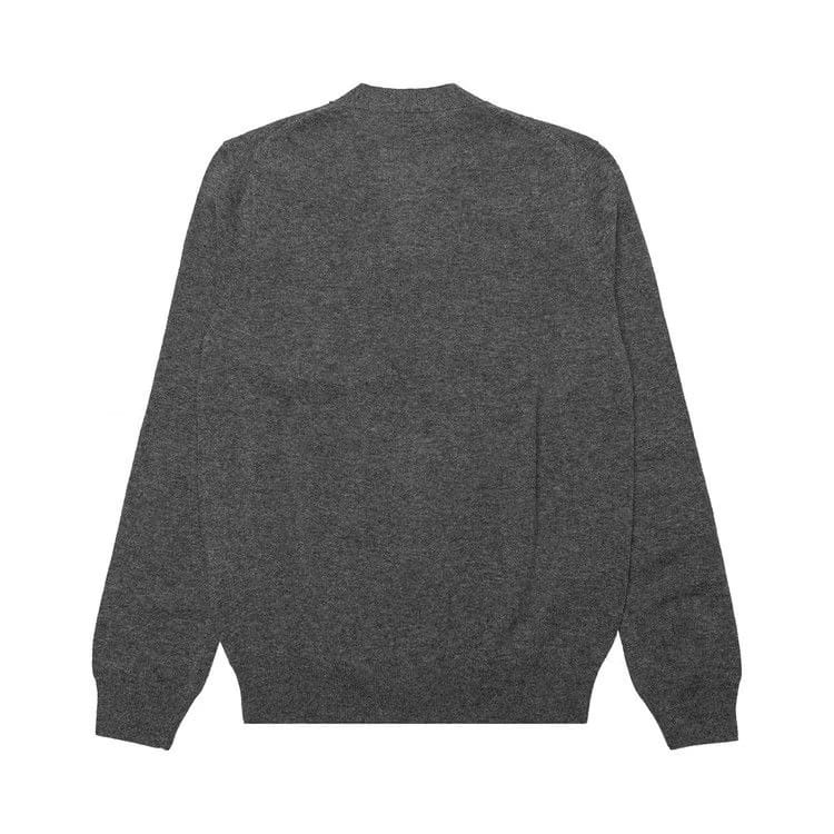 Comme des Garçons PLAY V-Neck Cardigan Grey