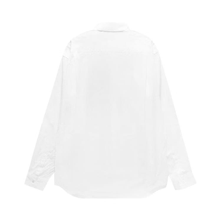 Comme des Garçons SHIRT x Brett Westfall Split Strawberry Long-Sleeve Shirt White