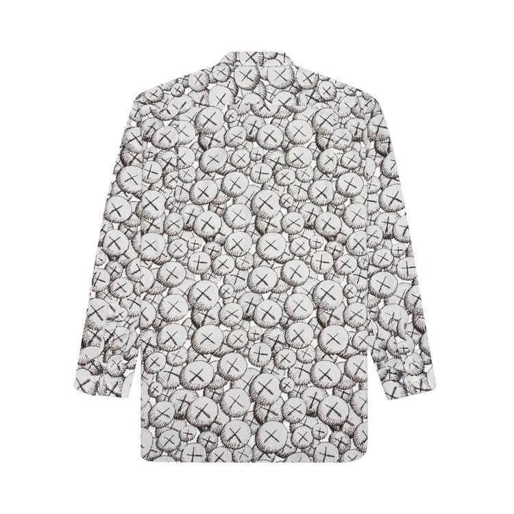 Comme des Garçons SHIRT x KAWS Classic Printed Shirt Print D Grey