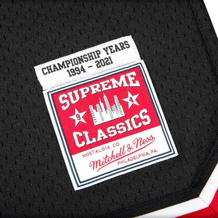 Supreme x Mitchel And Ness Basketball Shorts Black
