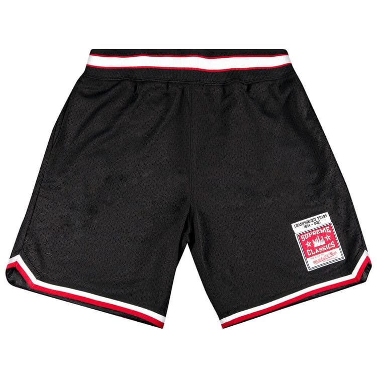 Supreme x Mitchel And Ness Basketball Shorts Black