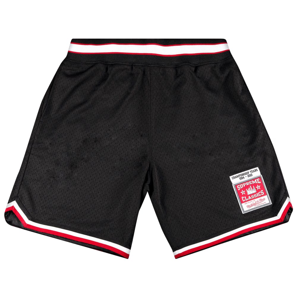 Supreme x Mitchel And Ness Basketball Shorts Black