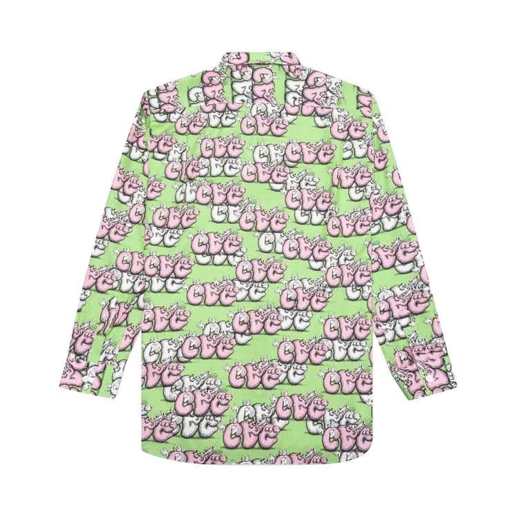 Comme des Garçons SHIRT x KAWS Classic Shirt Print G White