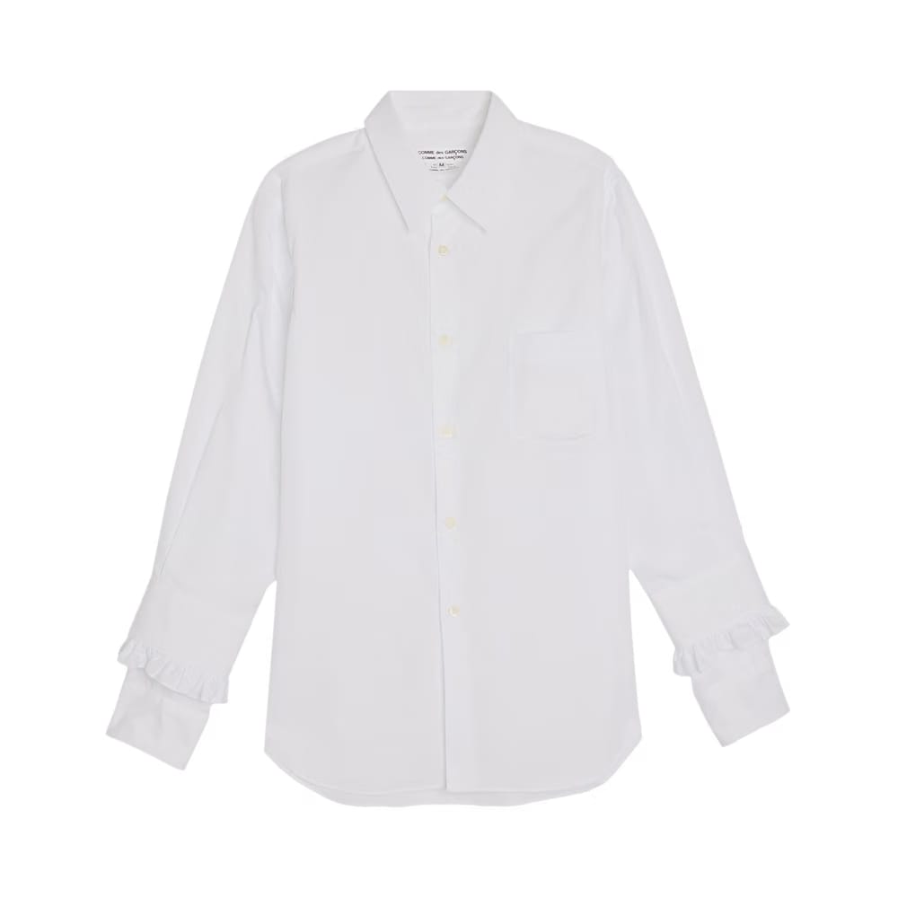 Comme des Garçons Button Up Shirt White
