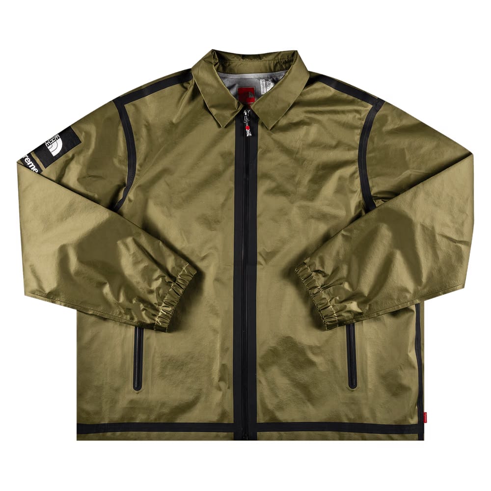 Supreme x The North Face Summit Series Outer Tape Seam Coaches Jacket Olive