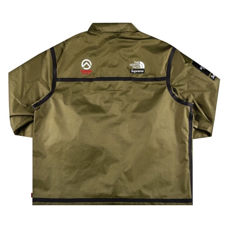 Supreme x The North Face Summit Series Outer Tape Seam Coaches Jacket Olive