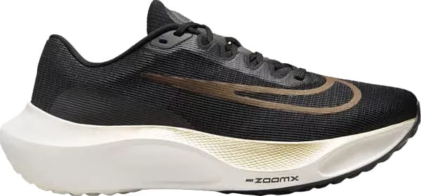 Zoom Fly 5 Black Metallic Gold Grain