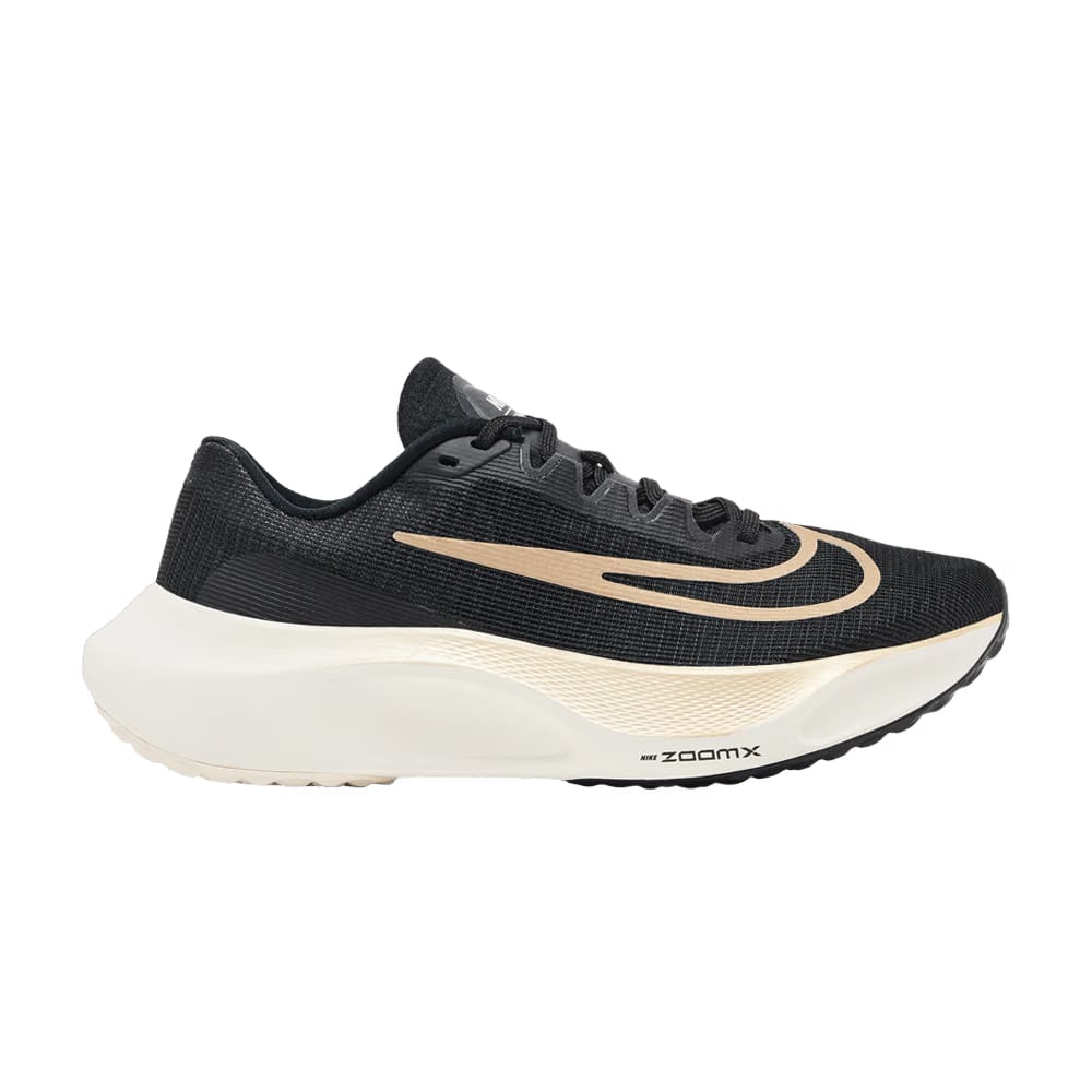 Zoom Fly 5 Black Metallic Gold Grain