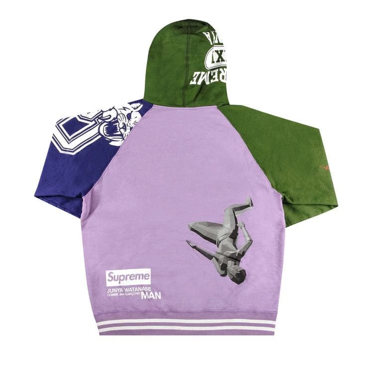 Supreme x Junya Watanabe x Comme des Garçons MAN Zip Up Hoodie Violet